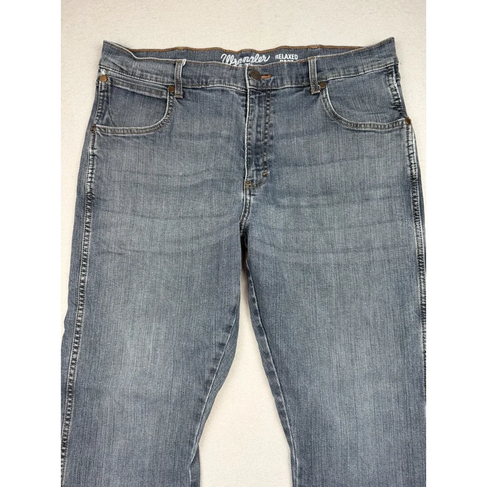 Wrangler Retro Relaxed Boot Jeans Mens 36x32 Blue Denim